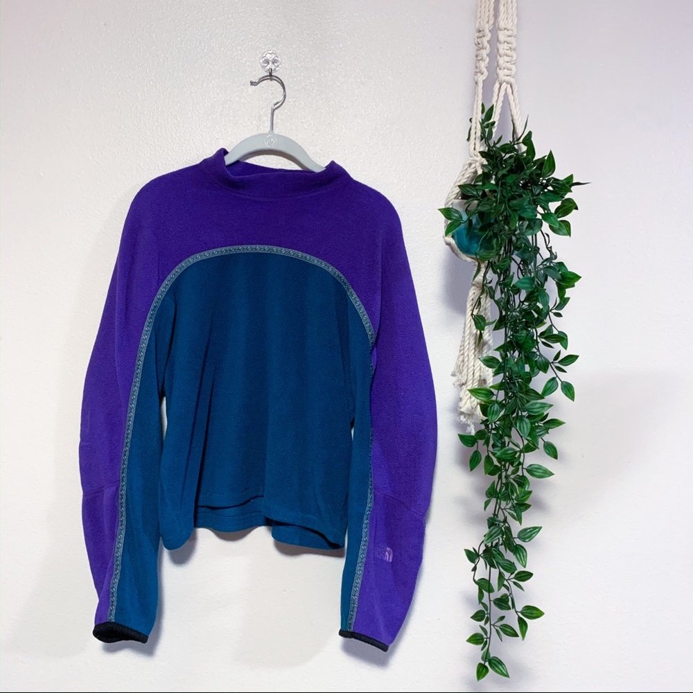 vintage north face pullover